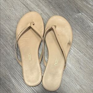 TKEES Women's Beige Sandals